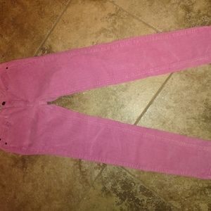 Joe Fresh Pink Corduroy Pants size 2 Casual